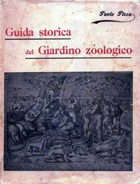 foto della guida storica del giardino zoologico del 1911