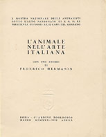 foto della copertina del libro L'animale nell'arte italiana