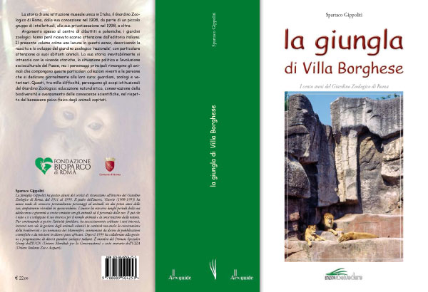 coprtina libro"la gungla di villa borghesei" di spartaco gippoliti