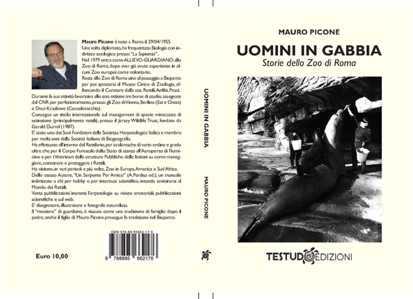 coprtina libro"uomini in gabbia" di mauro picone